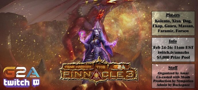 Pinnacle 3 - новый чемпионат по Hearthstone